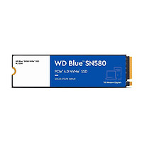 西部数据 蓝盘系列 SN580 NVMe M.2 固态硬盘 500GB（PCI-E4.0） ￥263