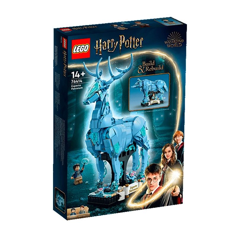 LEGO 乐高 哈利波特系列76414守护神咒拼装积木玩具 421.6元