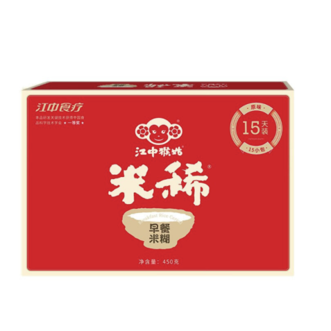 江中 猴姑 米稀 原味 450g 礼盒装 75元（需用券）