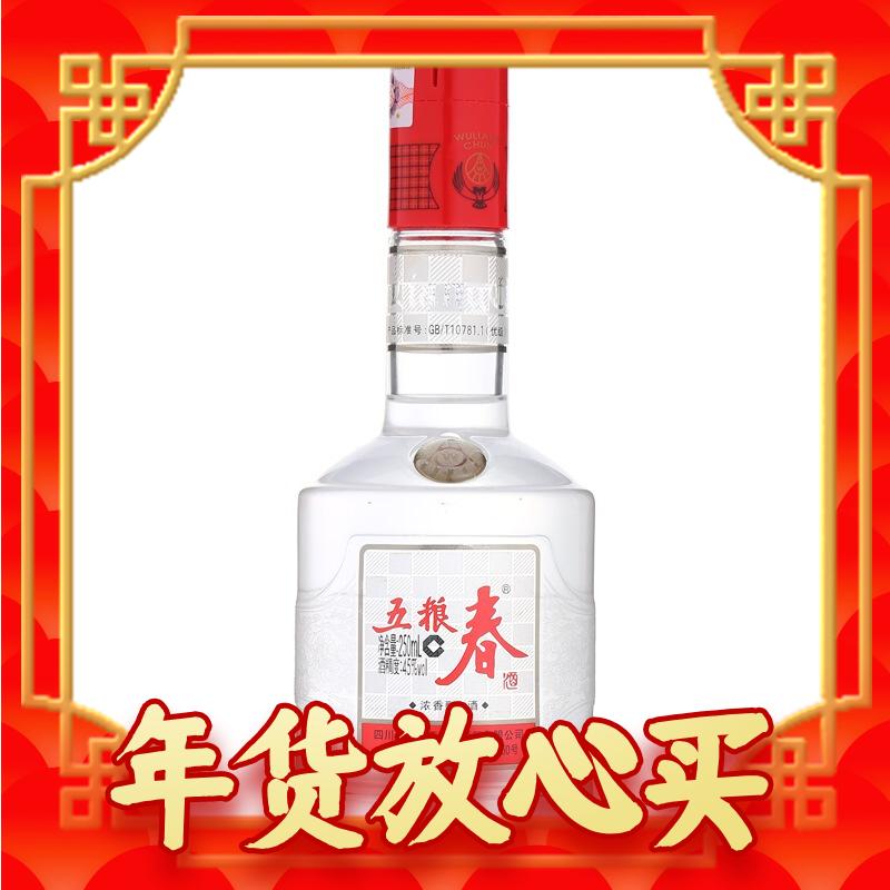 88VIP：WULIANGYE 五粮液 五粮春 45%vol 浓香型白酒 250ml 单瓶装 69.1元