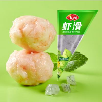 PLUS会员：安井 虾仁含量80﹪蛋白质19﹪ 鲜美虾滑袋装150g*5袋 68.3元（需用券