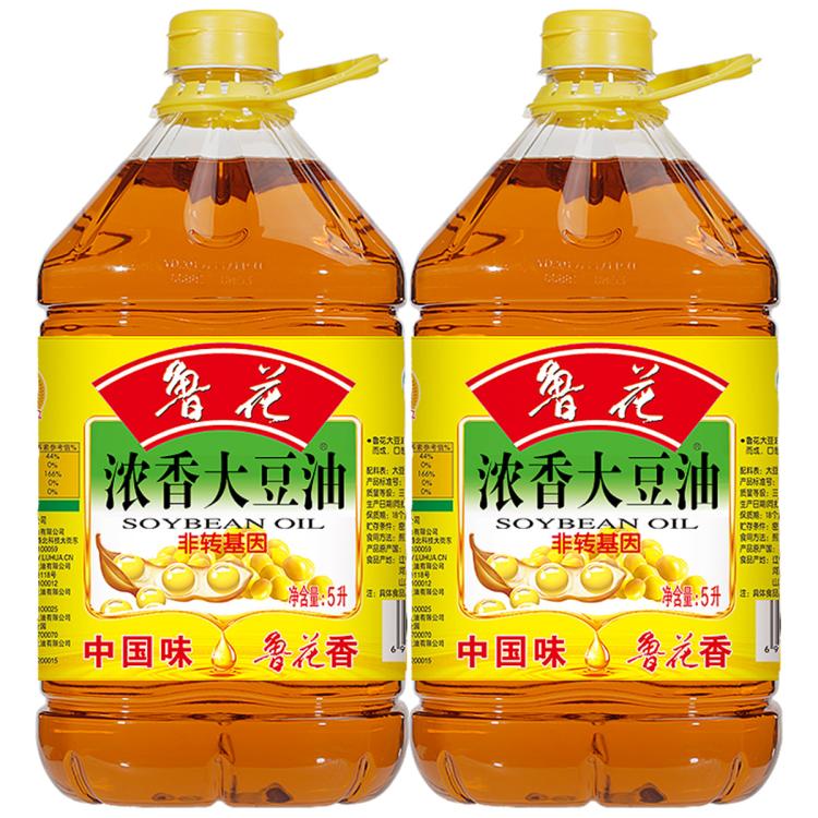 luhua 鲁花 浓香大豆油5L*2 食用油 169.6元（需用券）