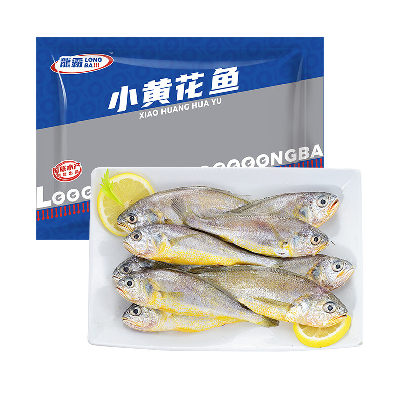 GUOLIAN 国联 小黄花鱼 24-32条 1.2kg 39.9元（需用券）