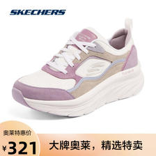 SKECHERS 斯凯奇 丨Skechers女子透气复古运动鞋简约休闲撞色跑步鞋 38 321元
