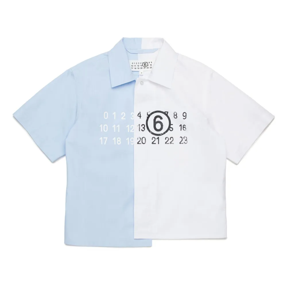 MM6 Maison Margiela 馬吉拉大童款 Numbers 襯衫 5折 ￥851