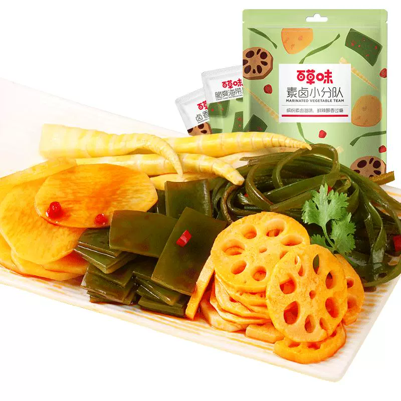 Be&Cheery 百草味 素卤小分队 510g ￥9.31