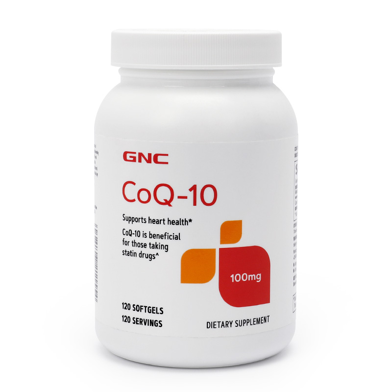 GNC 健安喜 辅酶Q10营养软胶囊 100mg 120粒 105.64元