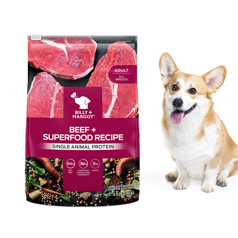 Billy+Margot 牛肉全犬成犬狗粮 9kg 379.95元（需用券）