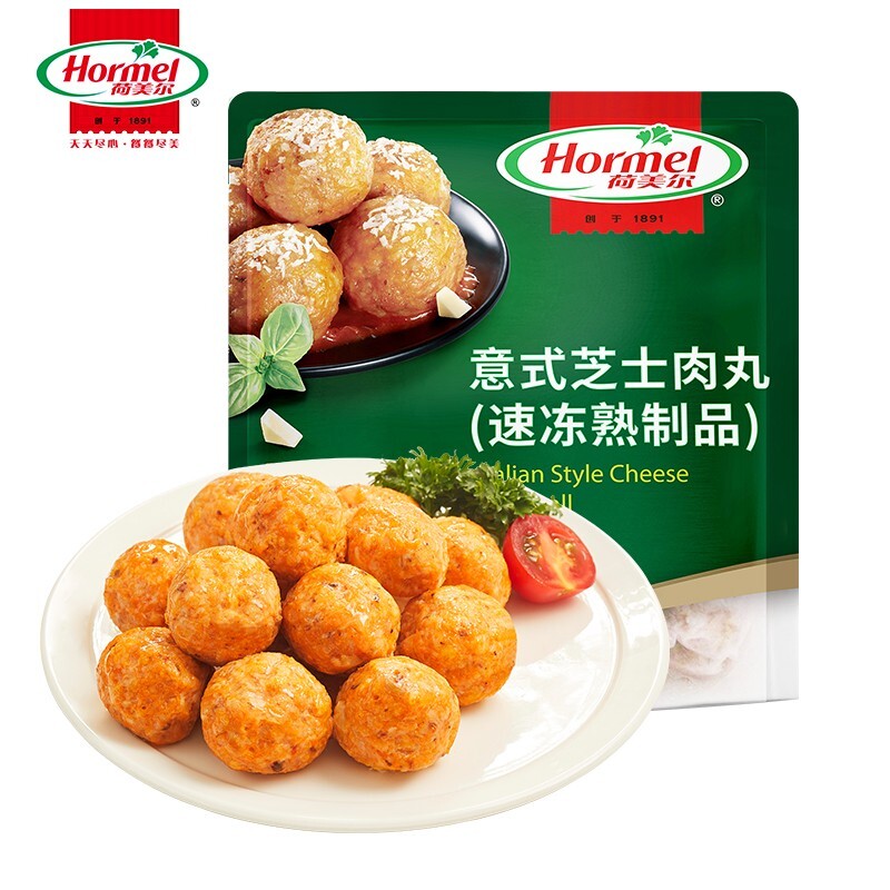 hormel荷美尔意式芝士肉丸200g89元