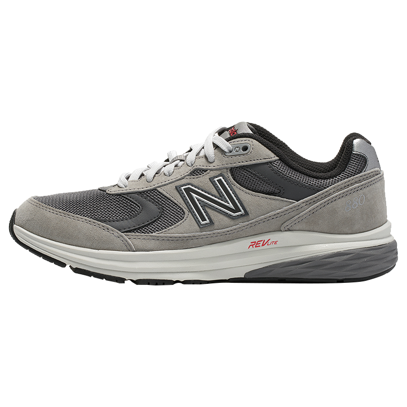 NEW BALANCE NB 官方运动鞋男鞋休闲舒适透气灰色低帮Walking 880系列 425.61元包邮