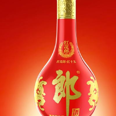 88vip：郎酒 53度红花郎十五15酱香型高档白酒500ml*2瓶 送酒具 897.02元（充卡879