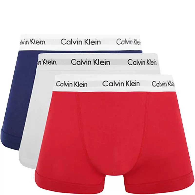 Calvin Klein 男士平角内裤 3条装 U2662 ￥154.4