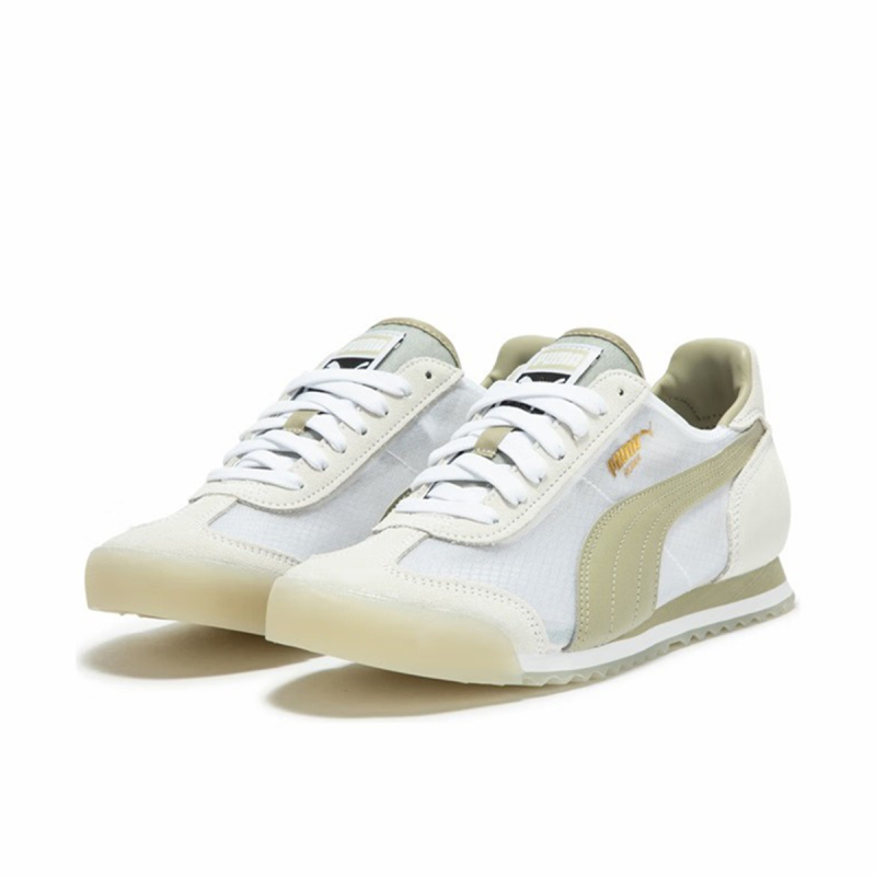 PUMA 彪马 减震耐磨 低帮 运动休闲鞋 男女同款 白绿1PU39066603 324元（需用券）