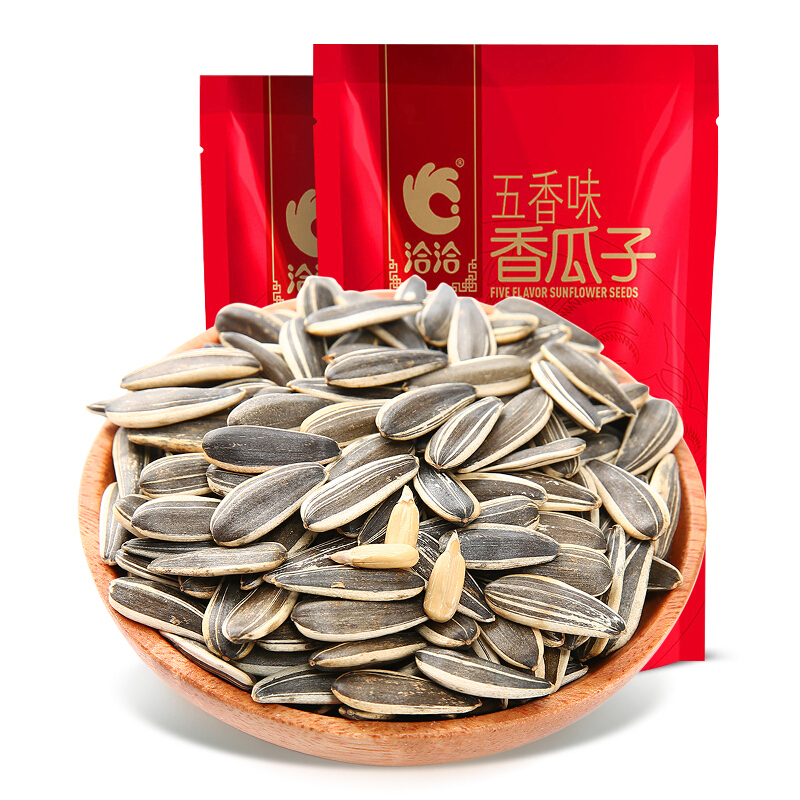 88VIP：ChaCheer 洽洽 五香葵花籽大颗粒500g*2袋瓜子零食大包装 14.46元（需买3件