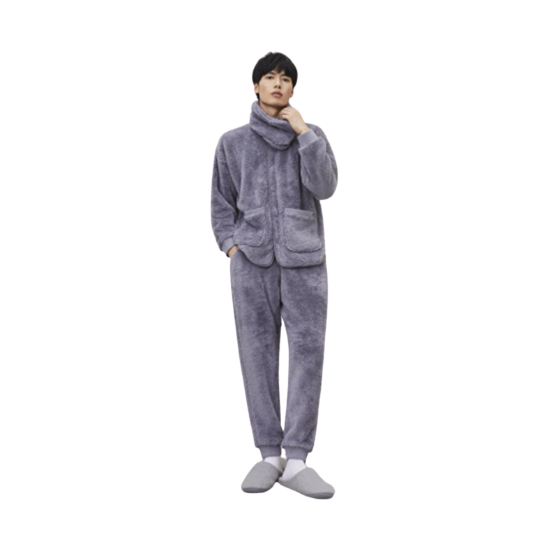 京东京造 WARM-TECH热感系列 男士家居服套装 银灰 XL 149元（需用券）