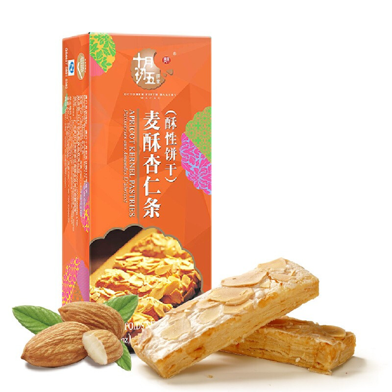 十月初五 麦酥杏仁条 40g 2.64元（需买3件，需用券）