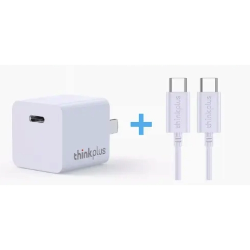 thinkplus 30W 氮化镓充电器+双Type-C数据线 1m 29元（需用券）