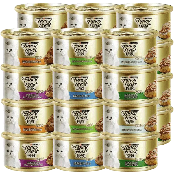 FANCY FEAST 珍致 猫罐头猫零食成猫幼猫罐头85g*24罐 111.67元（需买3件，需用券