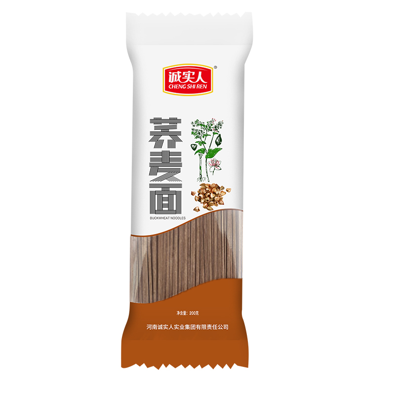 诚实人 荞麦面低脂肪 200g*4包 19.9元