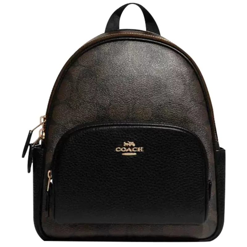 COACH 蔻驰 男女同款Court系列中号拼色双肩包 ￥1253.05