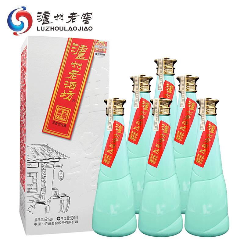 泸州老窖 泸州老酒坊 典藏 52%vol 浓香型白酒 500ml 298.38元（需用券）