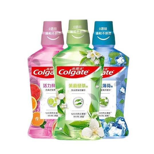 Colgate 高露洁 3口味组合3瓶*500ml 30.32元（需用券）