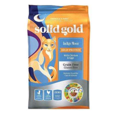 双11狂欢、PLUS会员：solid gold 素力高 Indigo moon系列 鸡肉蛋粉全阶段猫粮 5.44kg