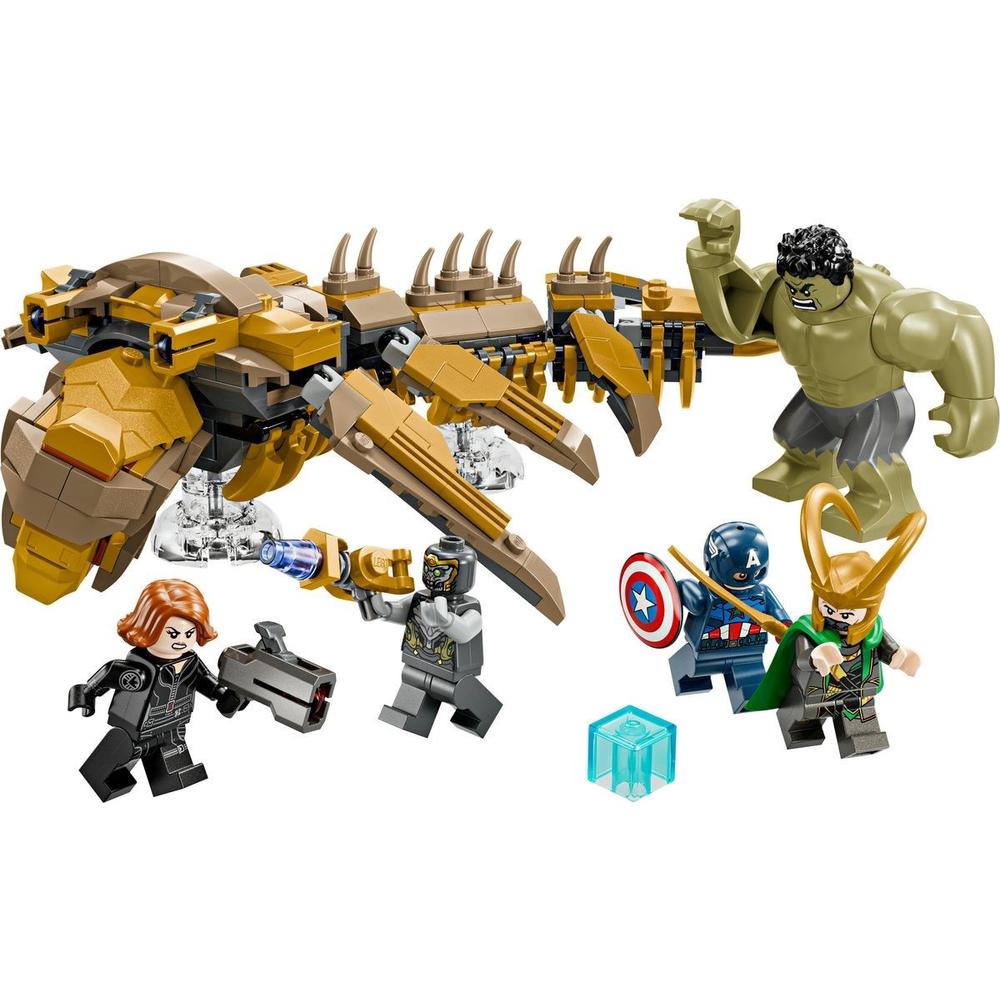 LEGO 乐高 Marvel漫威超级英雄系列 76290 复仇者联盟大战利维坦巨兽 331元（需