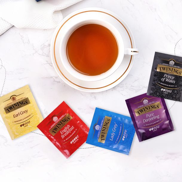 TWININGS 川宁 红茶精选组合 5口味 23.64元