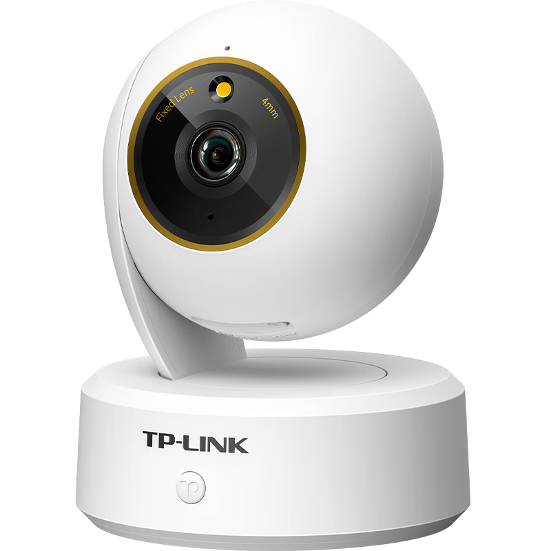 PLUS会员：（TP-LINK）普联 800万全彩摄像头家用监控器360度无死角带夜视全景