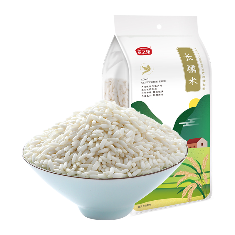 燕之坊 长糯米 1kg 3.45元（需买2件，需用券）