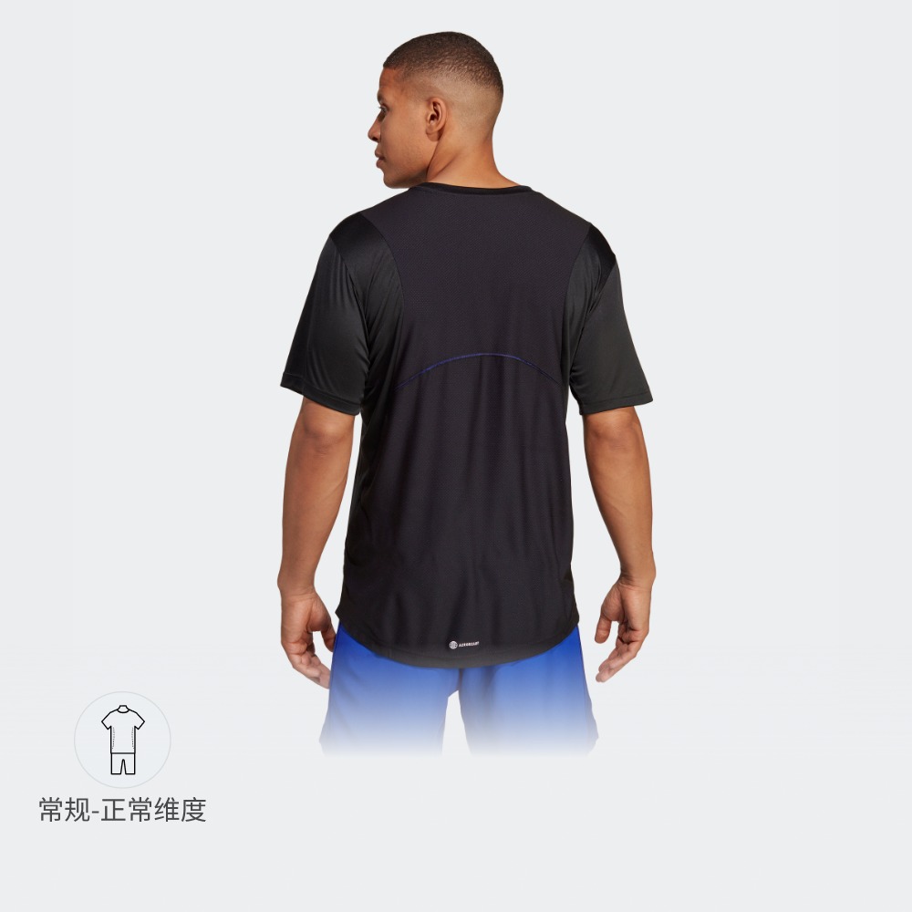 adidas 阿迪达斯 男子HIIT BASE TEE圆领短T恤 IB7915 L 99元（需用券）