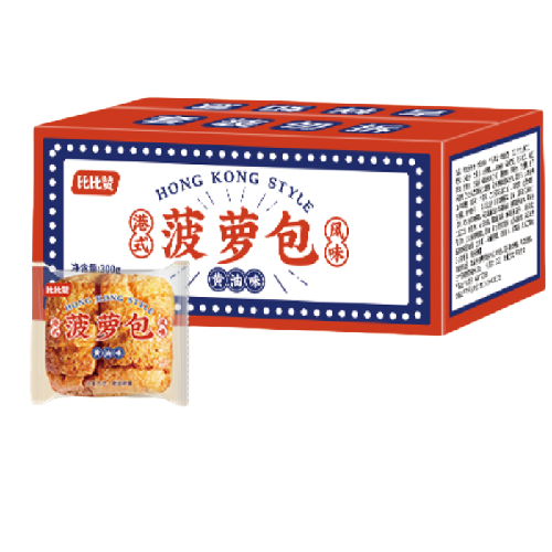 bi bi zan 比比赞 港式菠萝包 黄油味 27.46元