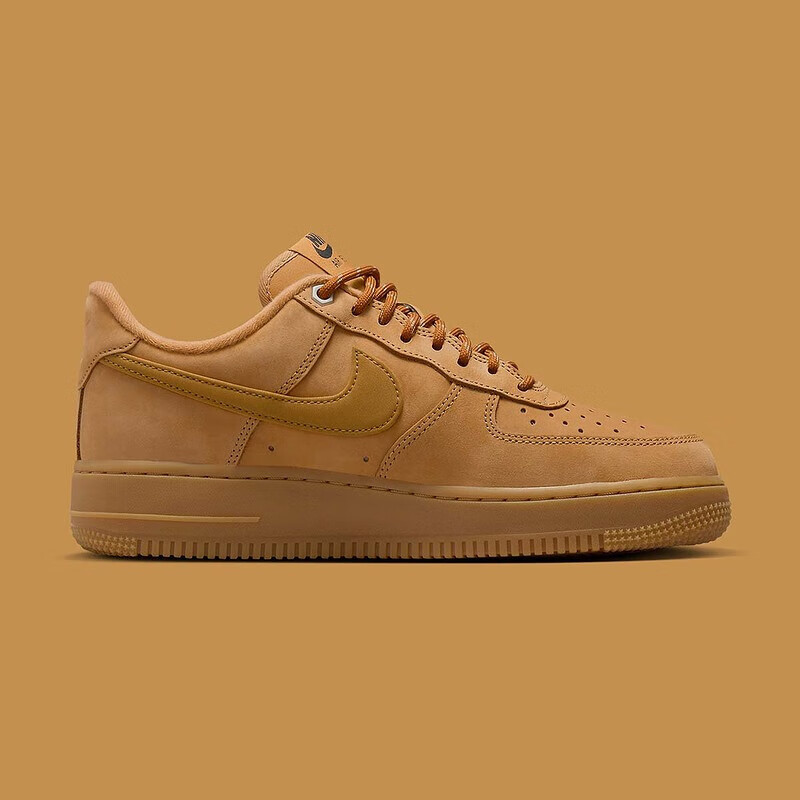 NIKE 耐克 女鞋Air Force 1新款小麦AF1空军一号运动休闲鞋 FZ7372-200 551.85元包邮