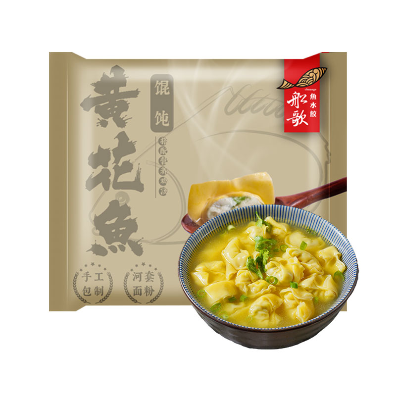 船歌鱼水饺 黄花鱼馄饨 200g 20.9元（需用券）