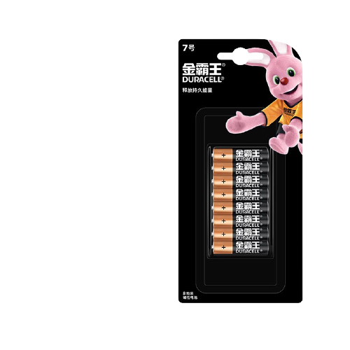 88VIP：DURACELL 金霸王 7号碱性电池40粒 1.5V 80.1元（需用券）