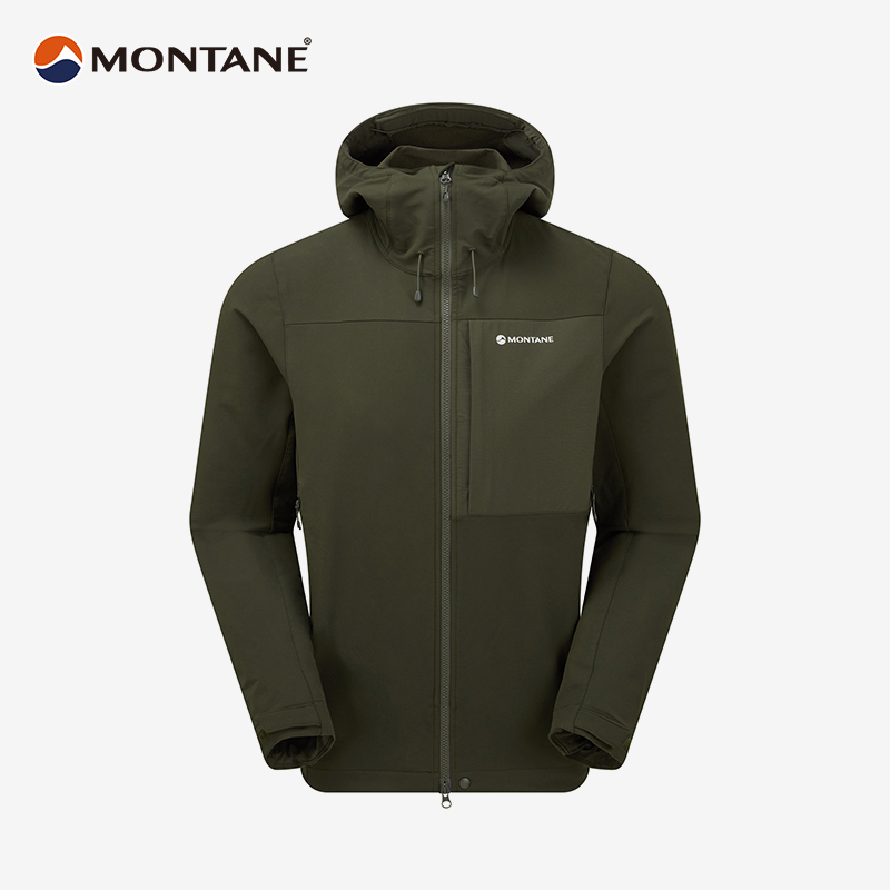 MONTANE 盟泰恩 TENACITY XT 软壳外套男连帽带绒防水山地户外通勤 1561元（需用