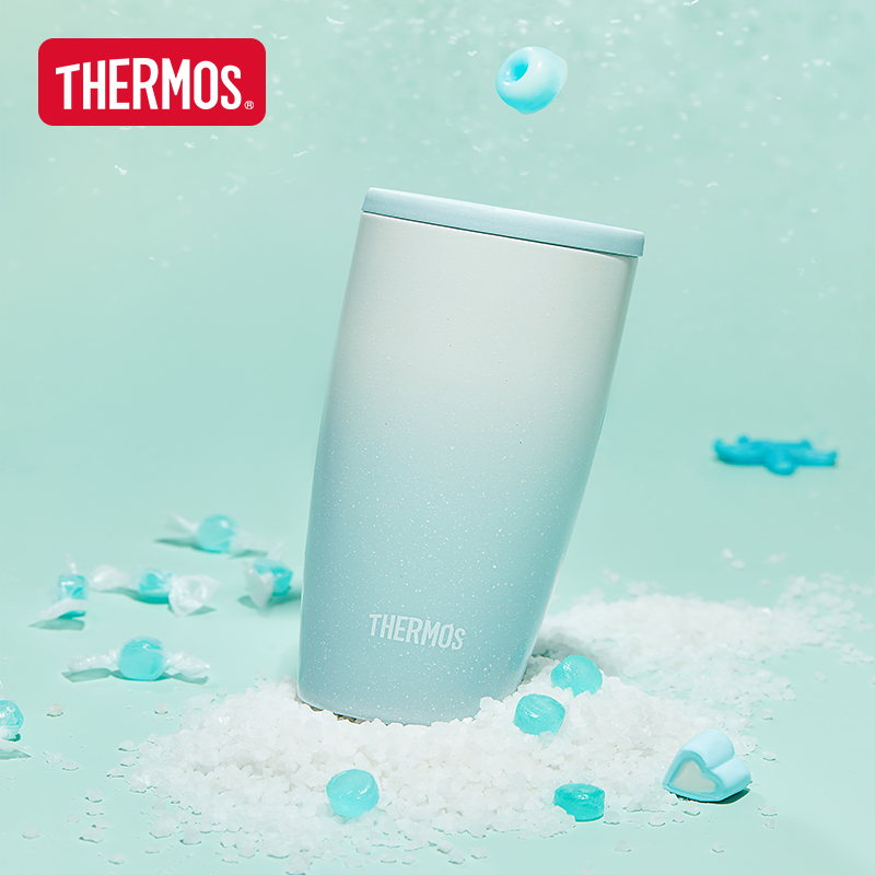 THERMOS 膳魔师 TCDM-420LC IB 保温杯 400ml 海盐糖霜 65元