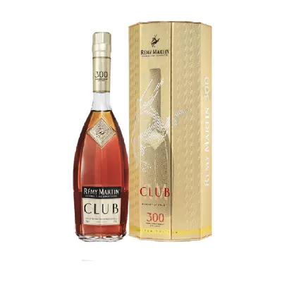 再降价：88VIP：人头马 CLUB300周年限定珍藏版 优质香槟区干邑 700ml 485.5元（65