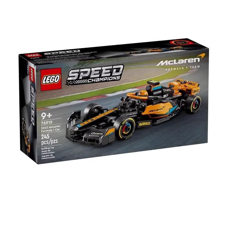 百亿补贴：LEGO 乐高 Speed 76919 迈凯伦F1赛车 拼搭积木玩具 118元