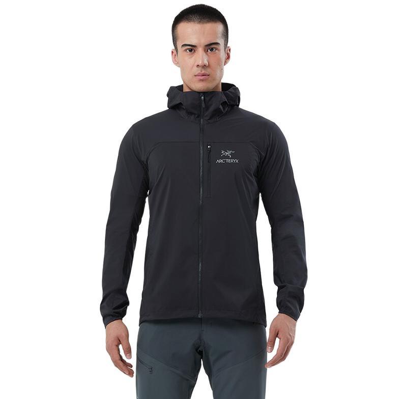 ARC'TERYX 始祖鸟 Alpinism&Climbing登山/攀岩系列 Squamish Hoody 男子运动夹克 黑色 XL