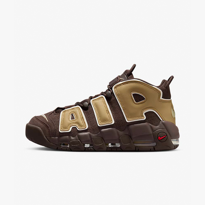 NIKE 耐克 Air More Uptempo 男鞋 棕色皮蓬复古篮球鞋 FB8883-200 818元（需用券）