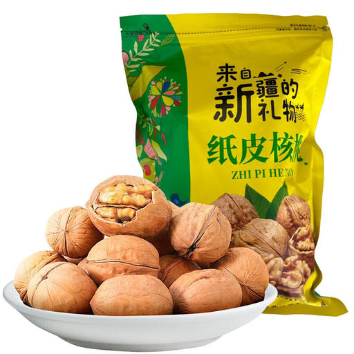 坚芽乐 185纸皮核桃新疆 500g/袋 11.57元（需买3件，需用券）