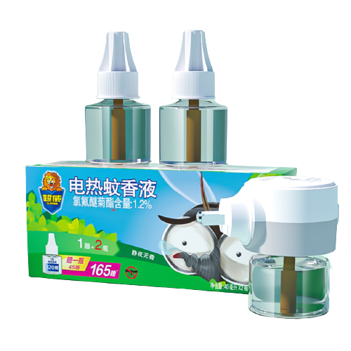 SUPERB 超威 电蚊香液驱蚊液灭蚊器防蚊液补充液无香3瓶1器 40ml*2+30ml*1+1器 11.7