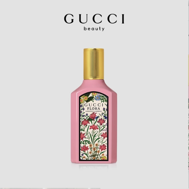 GUCCI 古驰 绮梦栀子女士香水 EDP 50ml（赠迷你体验礼+古驰柔雾持妆粉底液体