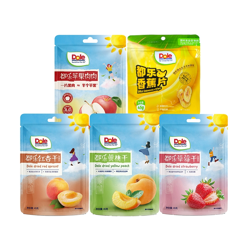 Dole 都乐 苹果+黄桃+草莓+红杏果+香蕉片 果干任选 45g ￥5.98