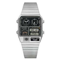 CITIZEN 西铁城 星河战舰系列 黑盘钢带石英表 JG2101-78E 800元（需领券）