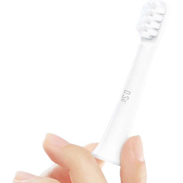 小米 电动牙刷头 适配T300/T500 细软刷毛 杜邦软毛 1支 1.5元