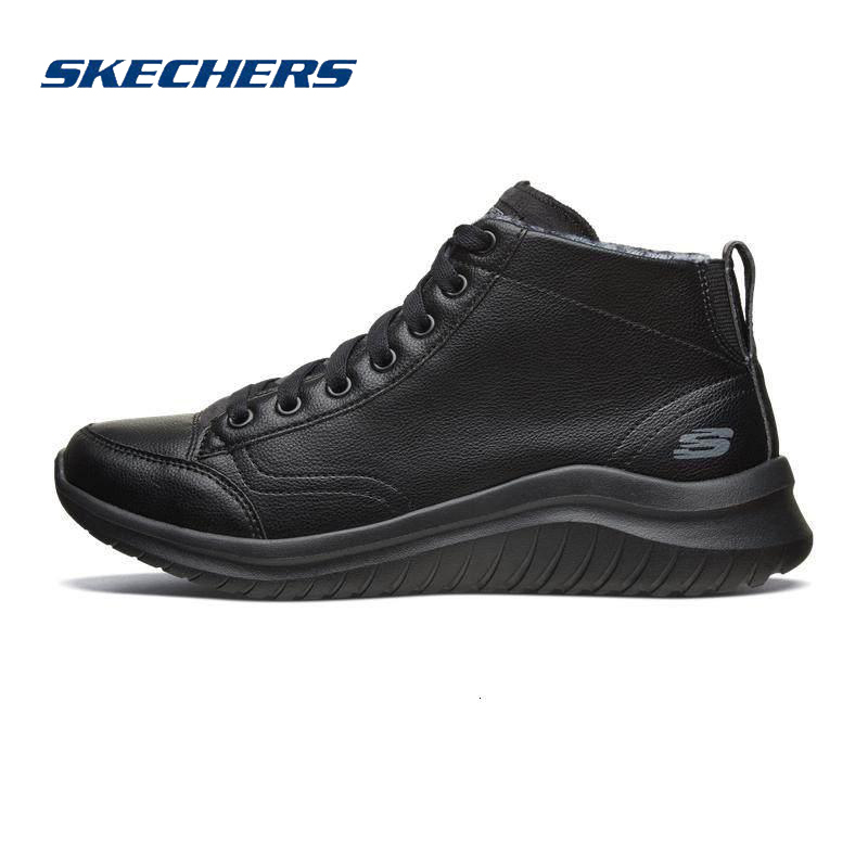 SKECHERS 斯凯奇 女鞋绑带高帮运动鞋保暖舒适短绒靴休闲靴13358 208元（需用券