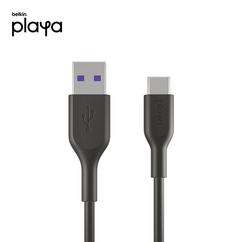 belkin 贝尔金 PK0001yz1MC1 USB-A转Type-C 数据线 5A 1m 19.1元（双重优惠）